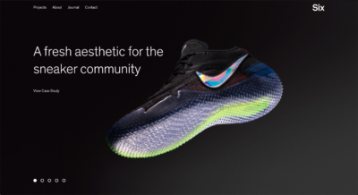 Six – Screenshot of their website